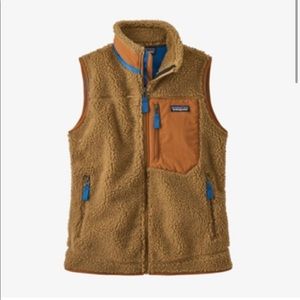 Patagonia Women's Classic Retro-X® Fleece Vest XL Nest Brown